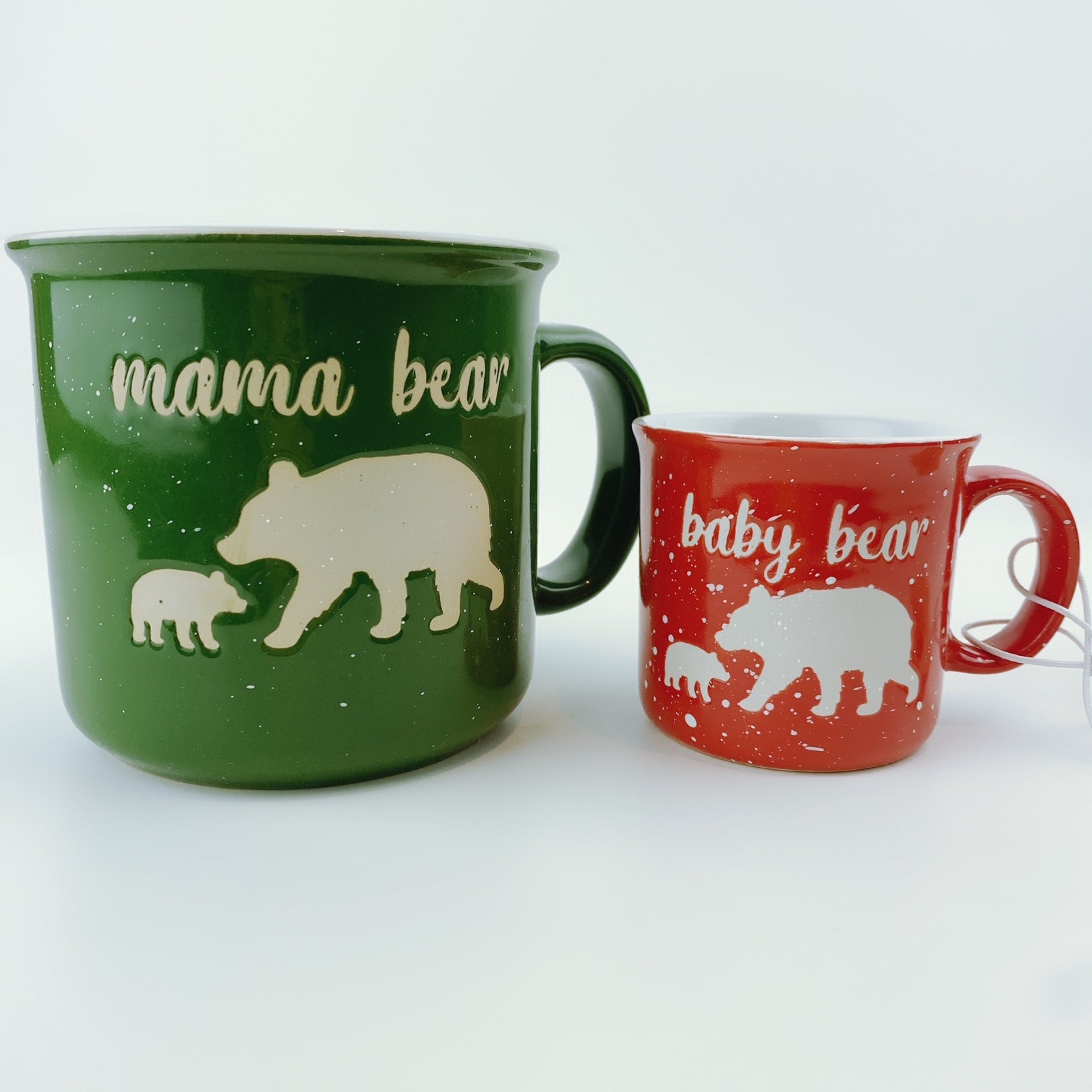 Holly & Joy Baby Bear and Mama Bear Drinking Cups Set