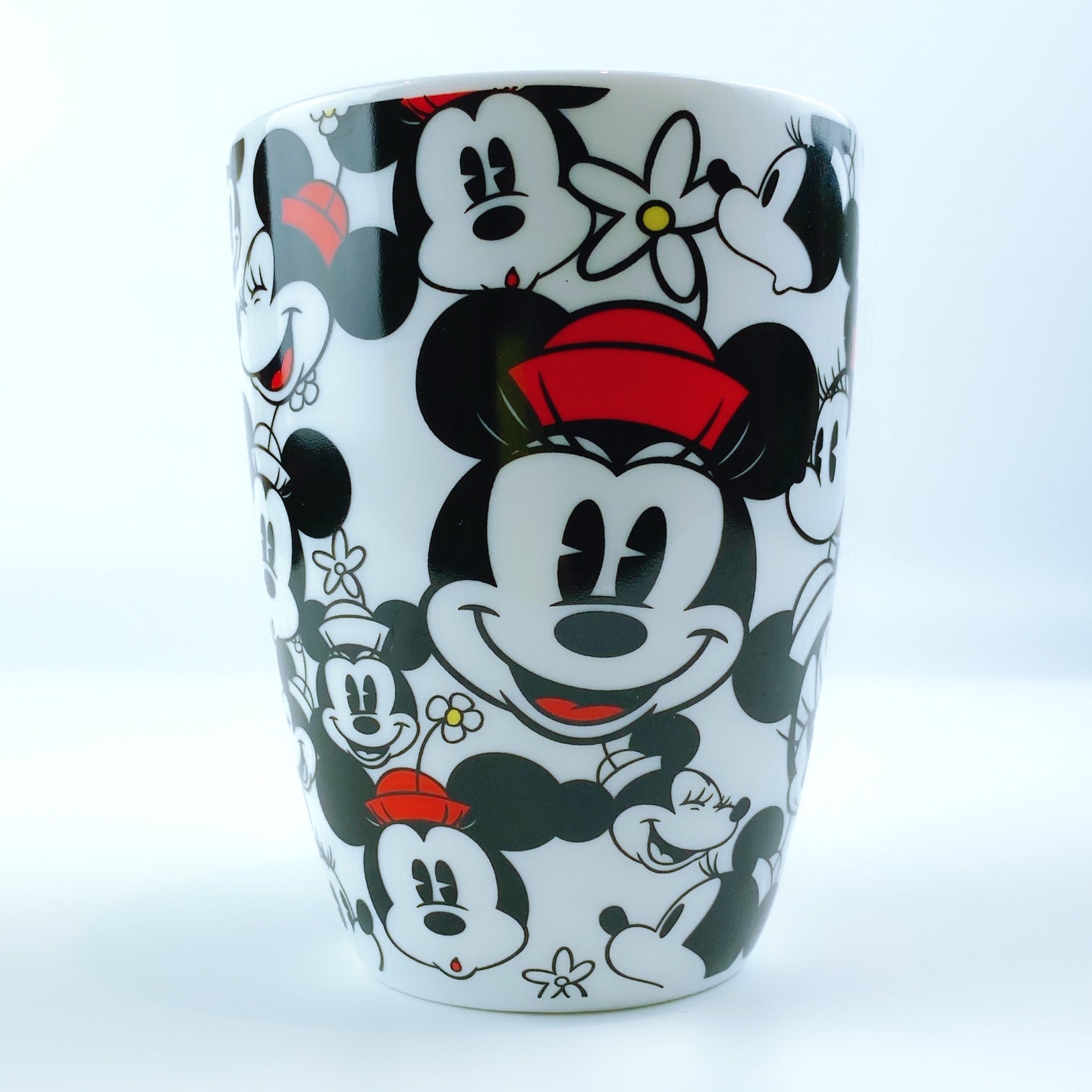Vandor Disney Mickey & Minnie Holiday 16 oz. Glasses - Set of 4