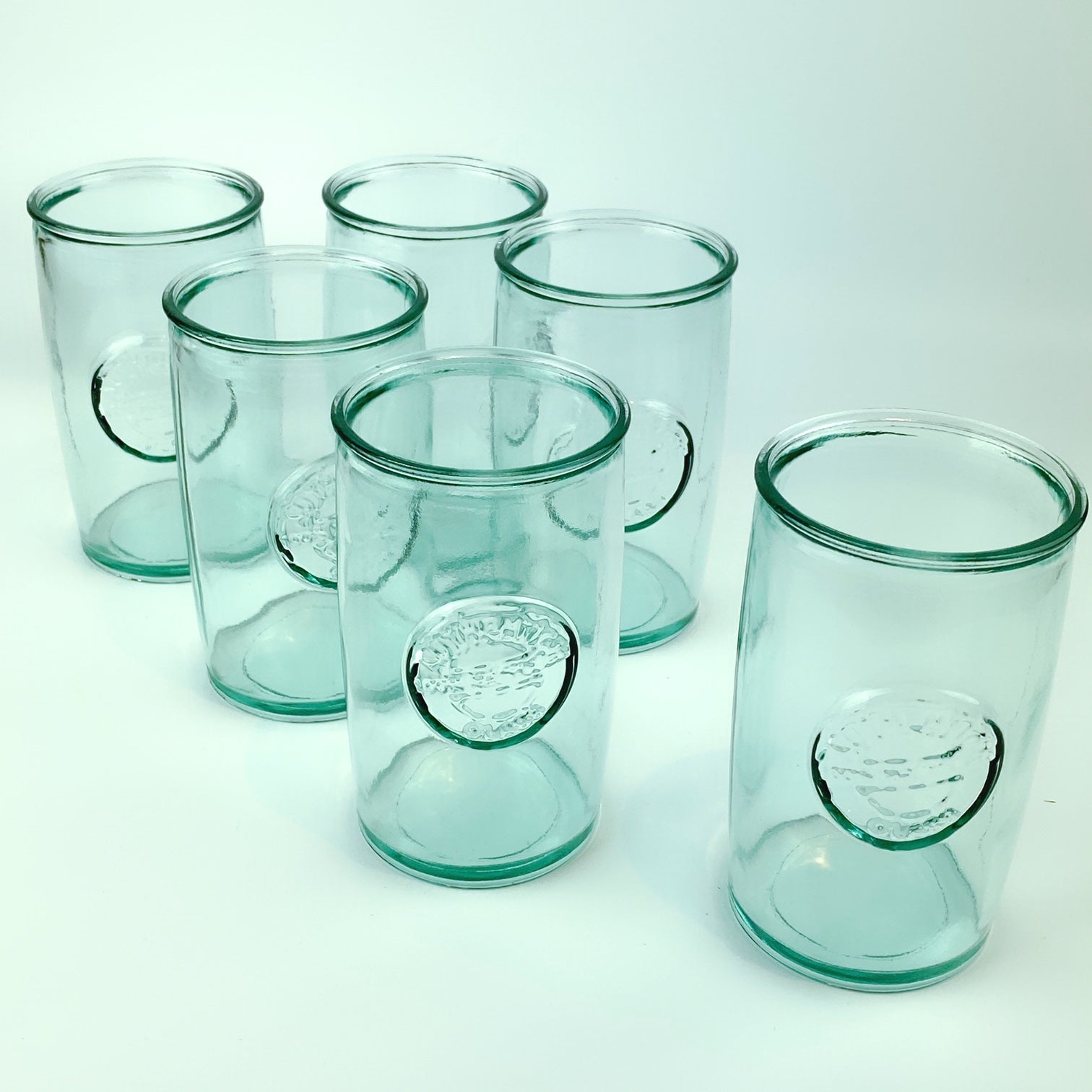 Authentic San Miguel Drinking Glasses 100% Recycled Short Glass - Set –  Pit-a-Pats.com