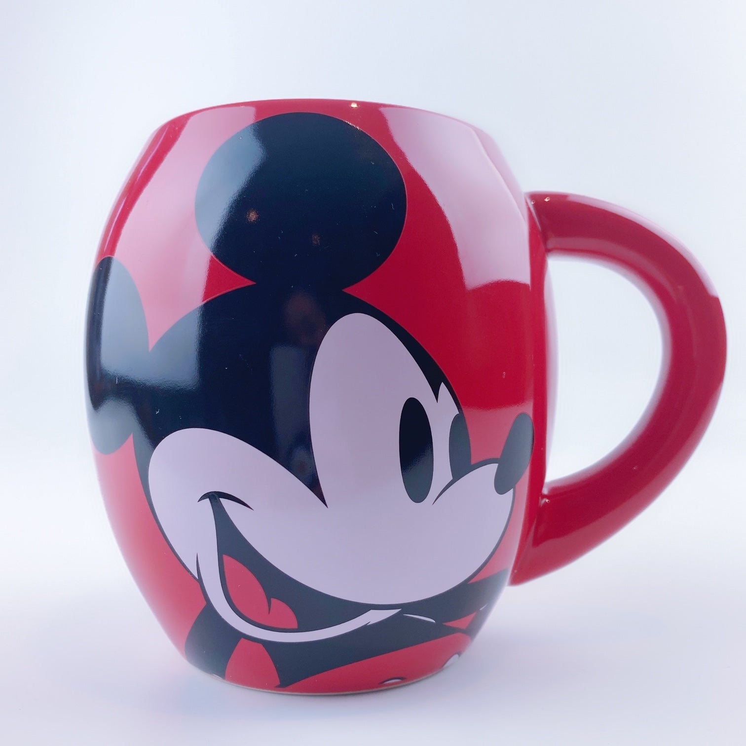 Disney Mickey Mouse - Taza ovalada de cerámica (18 onzas)