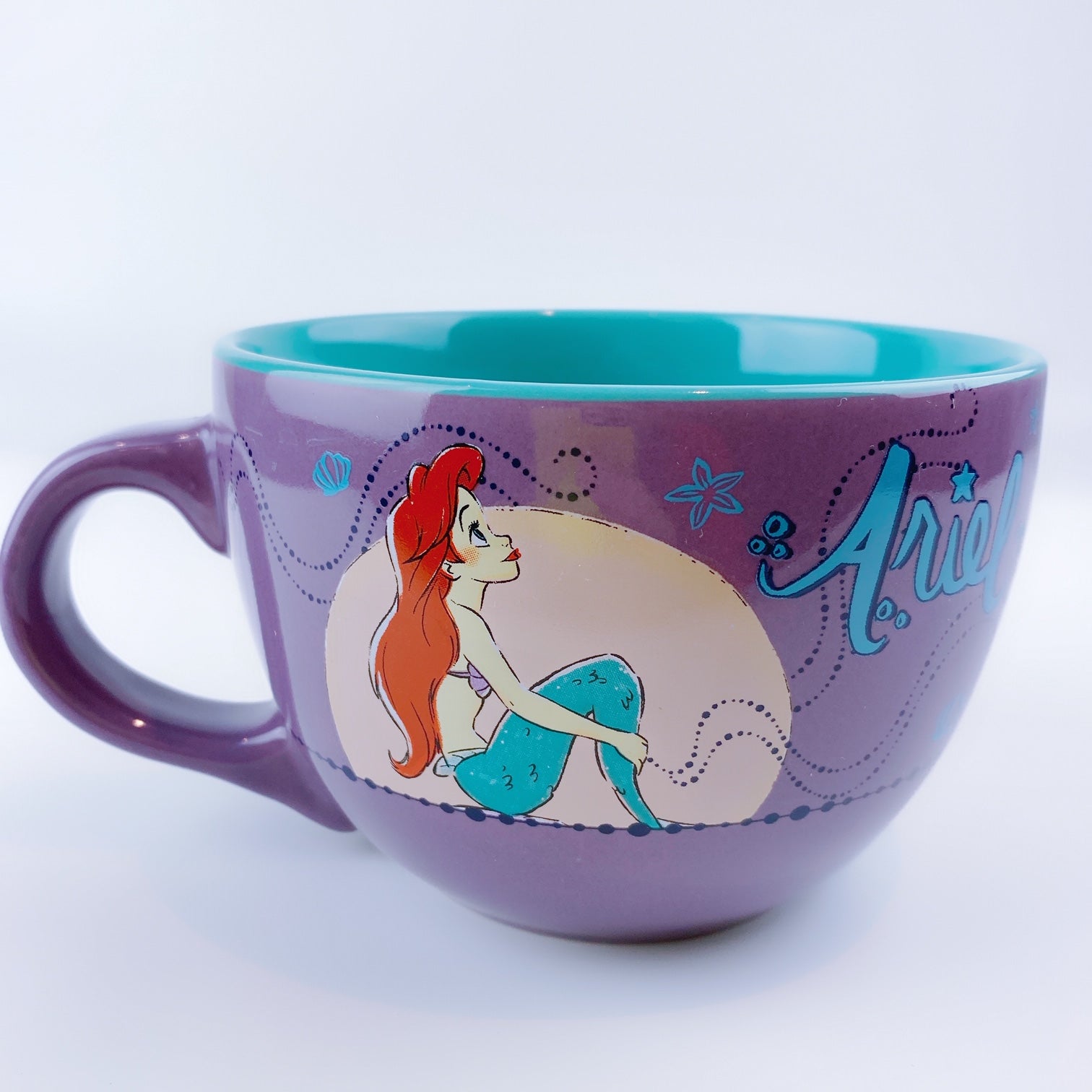 Disney The Little Mermaid 'Dreaming Ariel' Big Coffee Mug Cup 24oz - P –  Pit-a-Pats.com