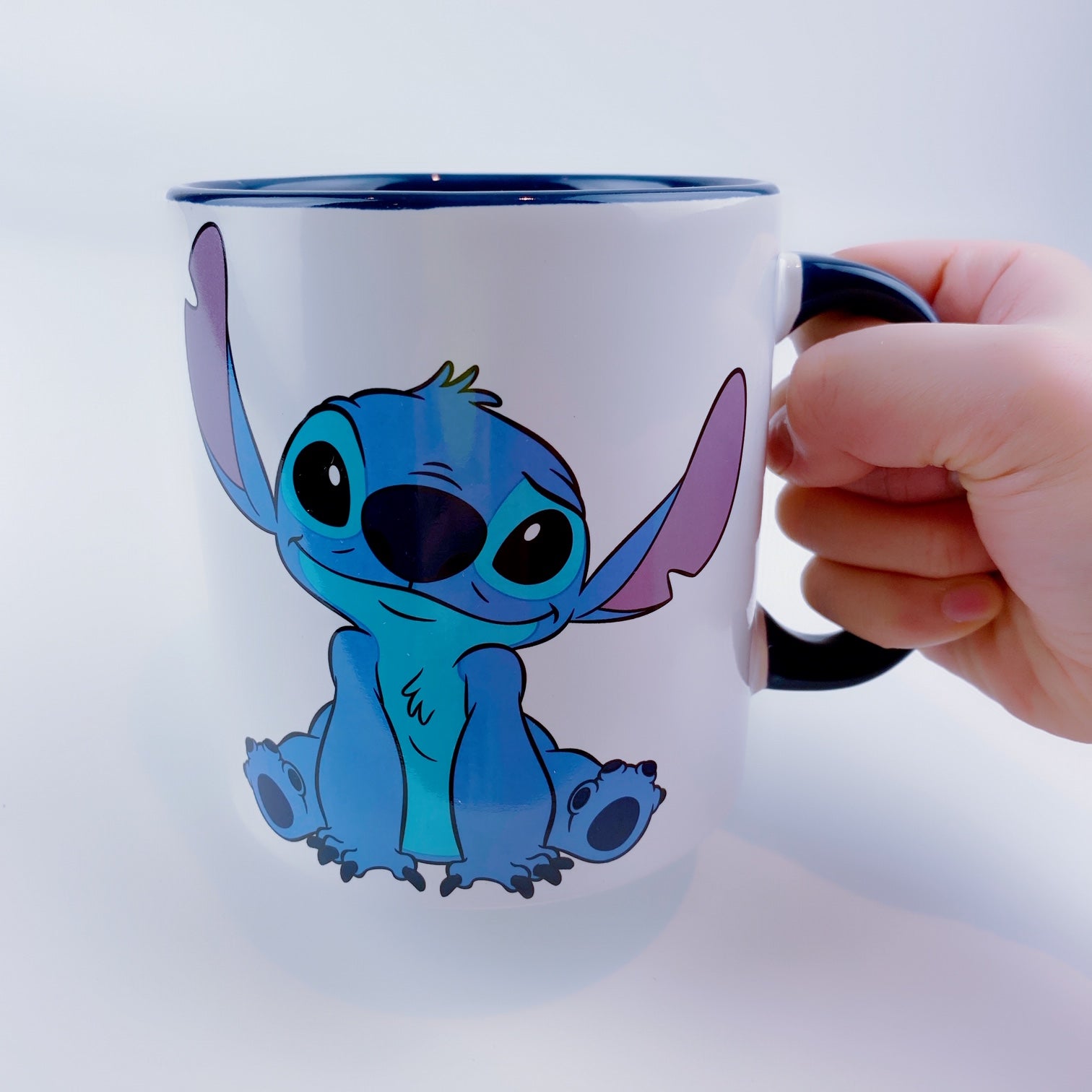 Tasse Stitch Portrait Disneyland Paris 2017 mug Disney Lilo et Stitch bleu