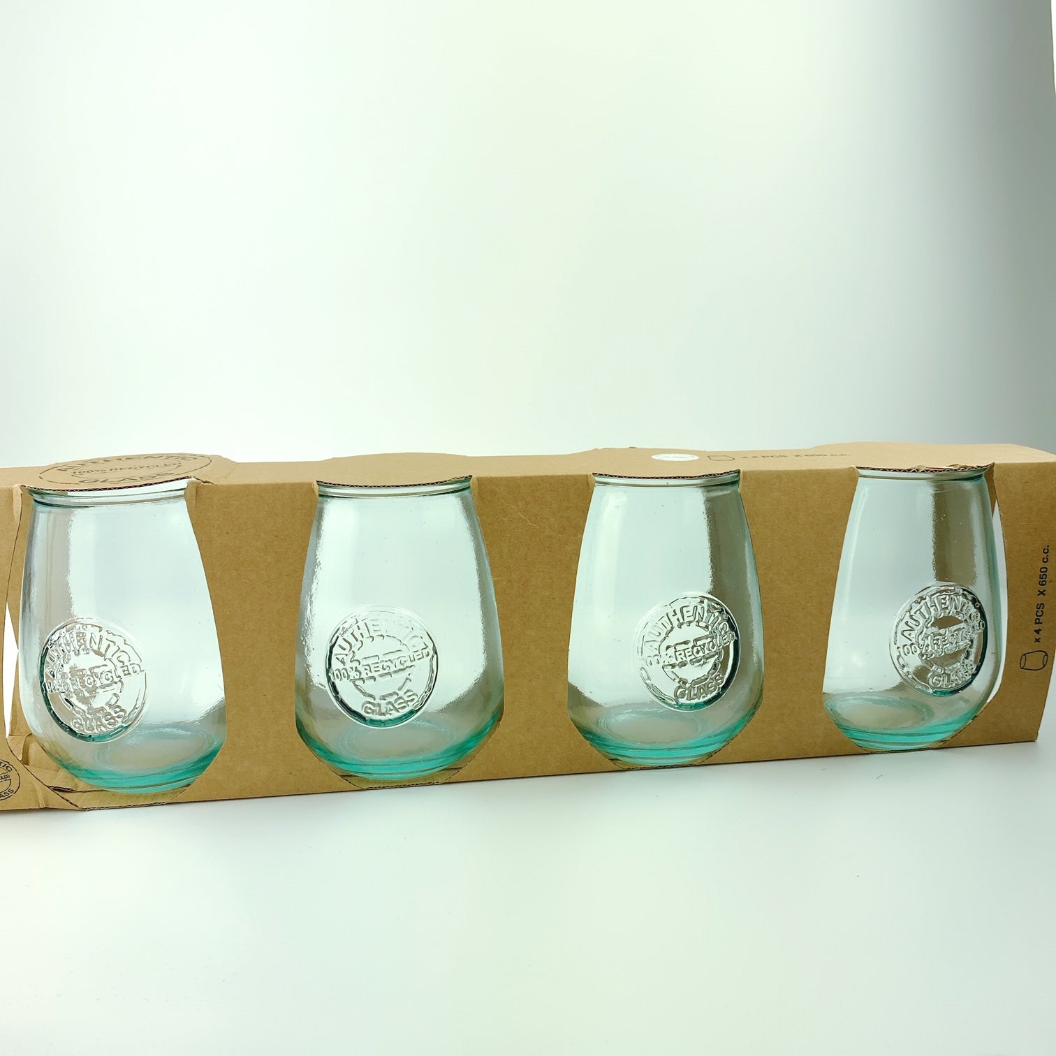 Vaso de vidrio reciclado con tapa y pajita de acero inoxidable 450 ml  VIDRIOS SAN MIGUEL - Para Llevar - Bizi Slow