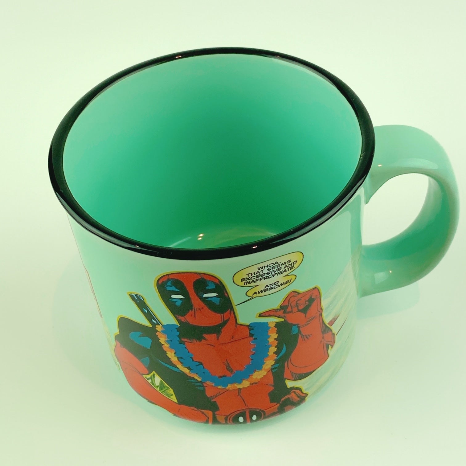 Marvel Studios Deadpool drinking cup Pint Glass 5.75 X-Men mutants comics