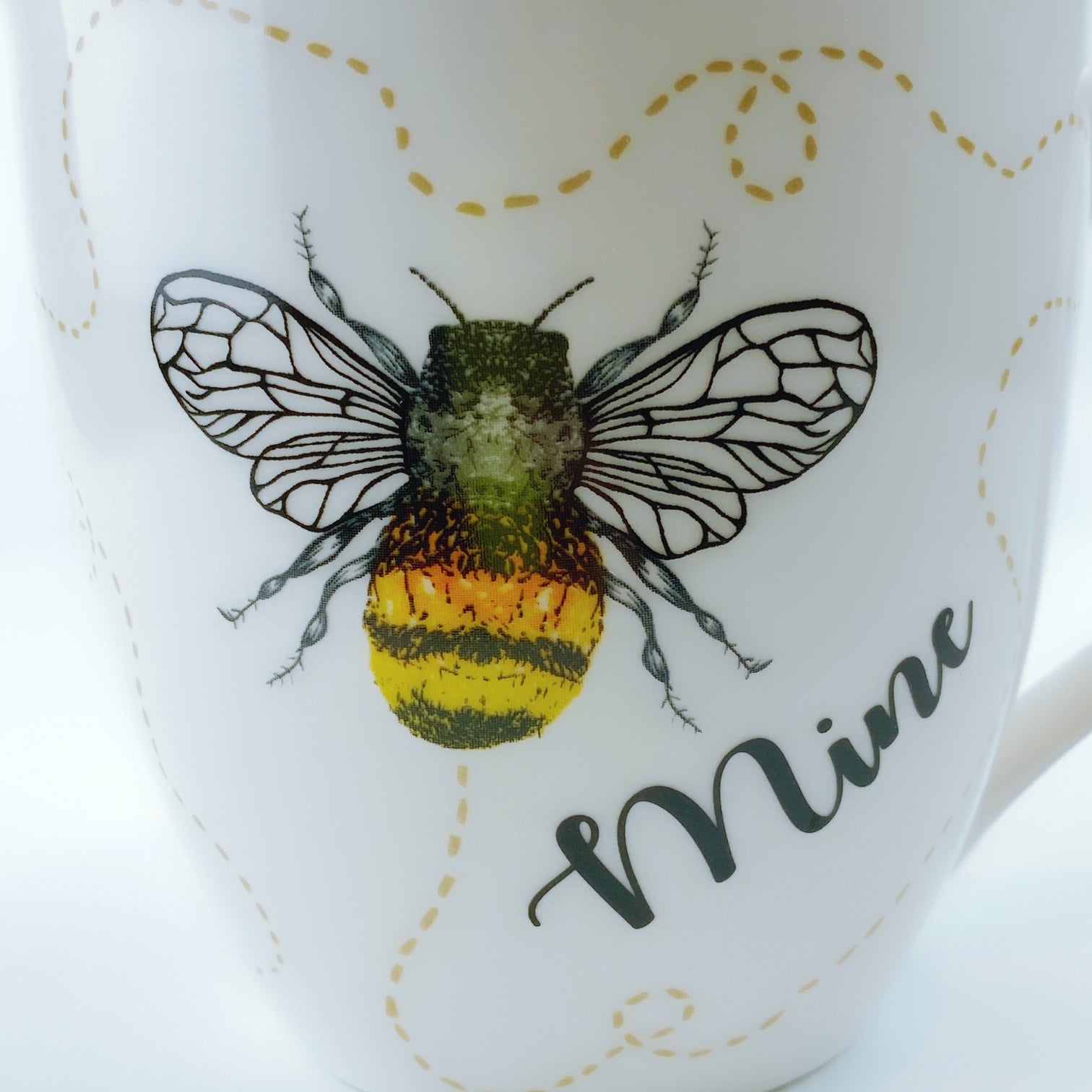 Milly Green British Design Bee Mine Coffee Mug Tea Cup 20 oz – Pit-a ...