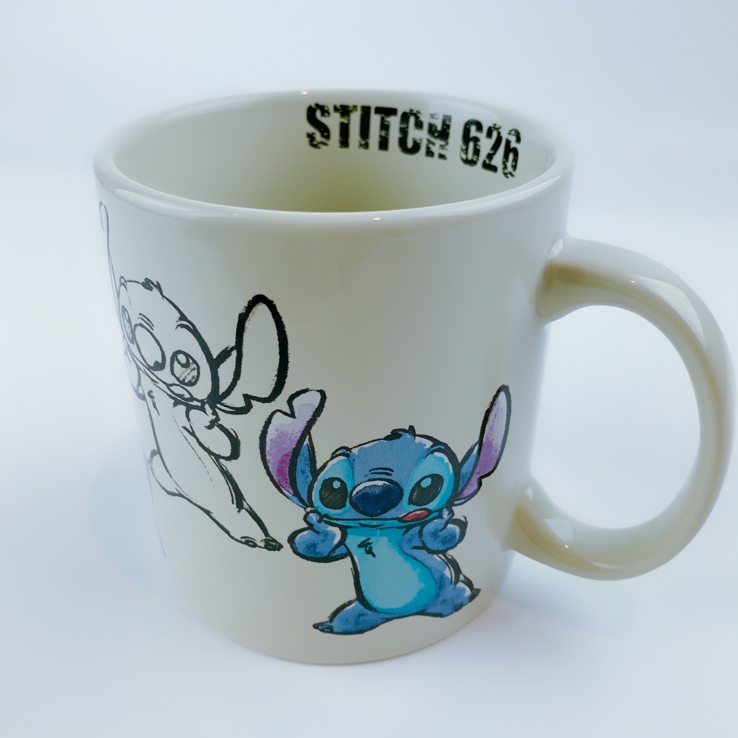 Disney Stitch 2oz Sculpted Ceramic Mini Cup