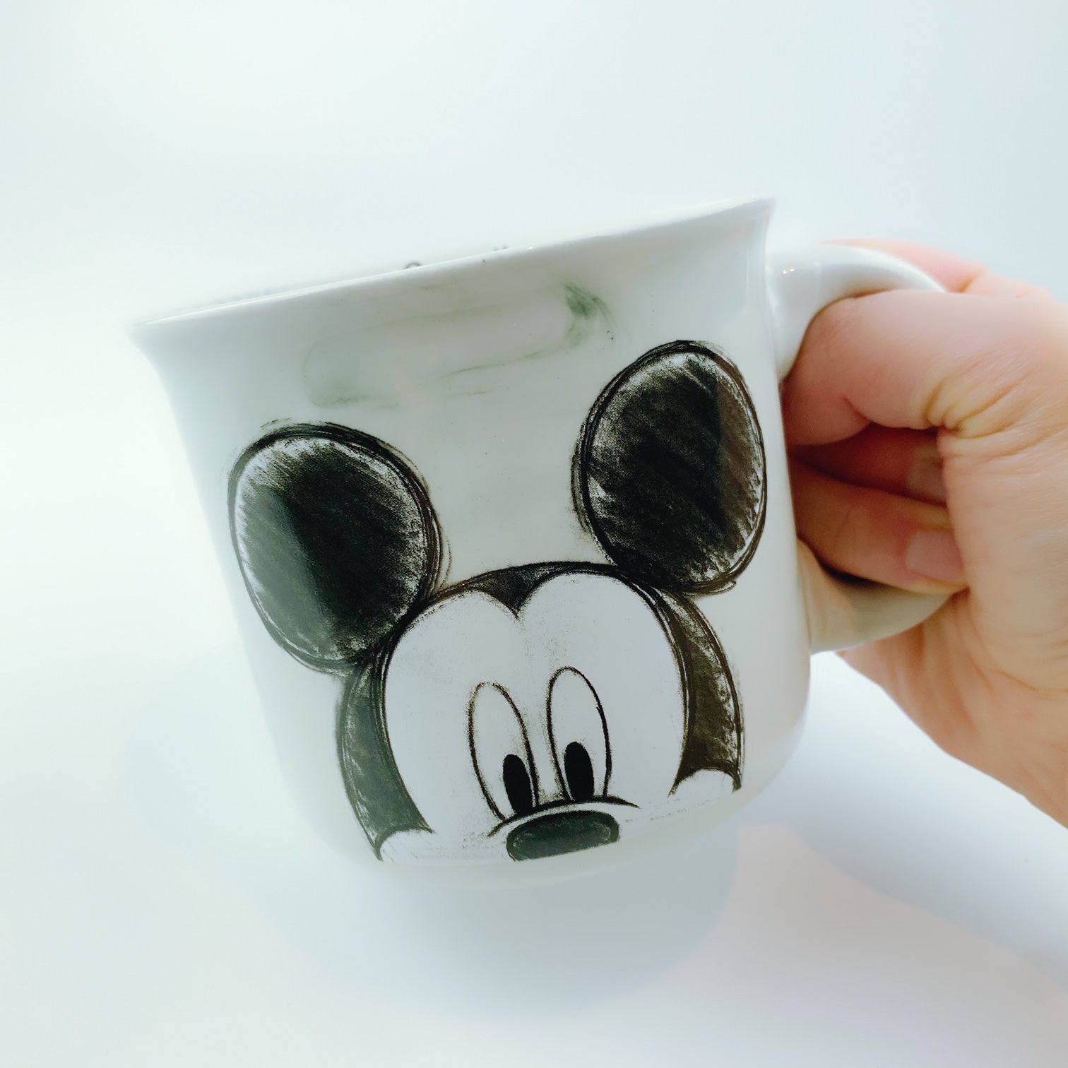 Mickey and Minnie Mouse Perfect Match Ceramic Coffee Mug Holds 20 Ounces