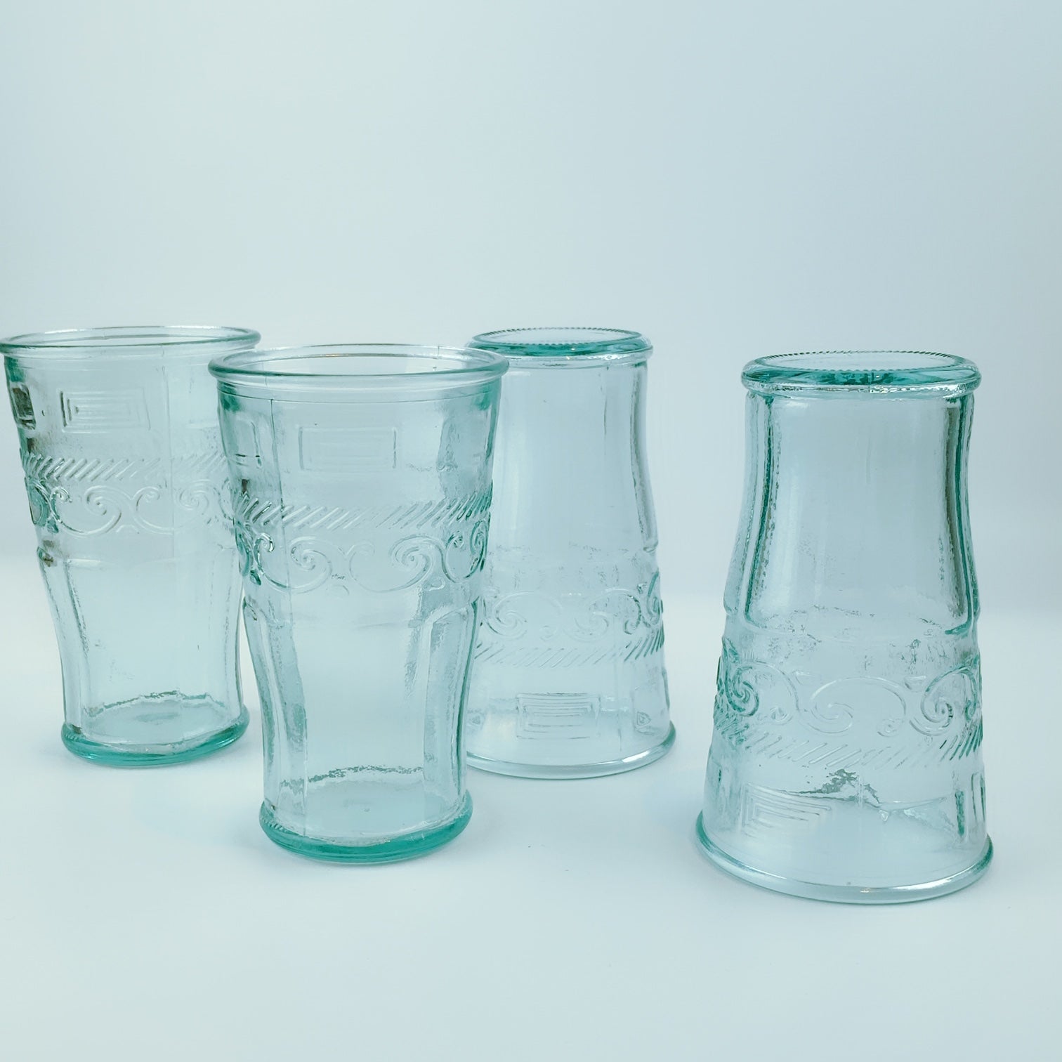 Authentic San Miguel Drinking Glasses 100% Recycled Glass Long Cups - –  Pit-a-Pats.com