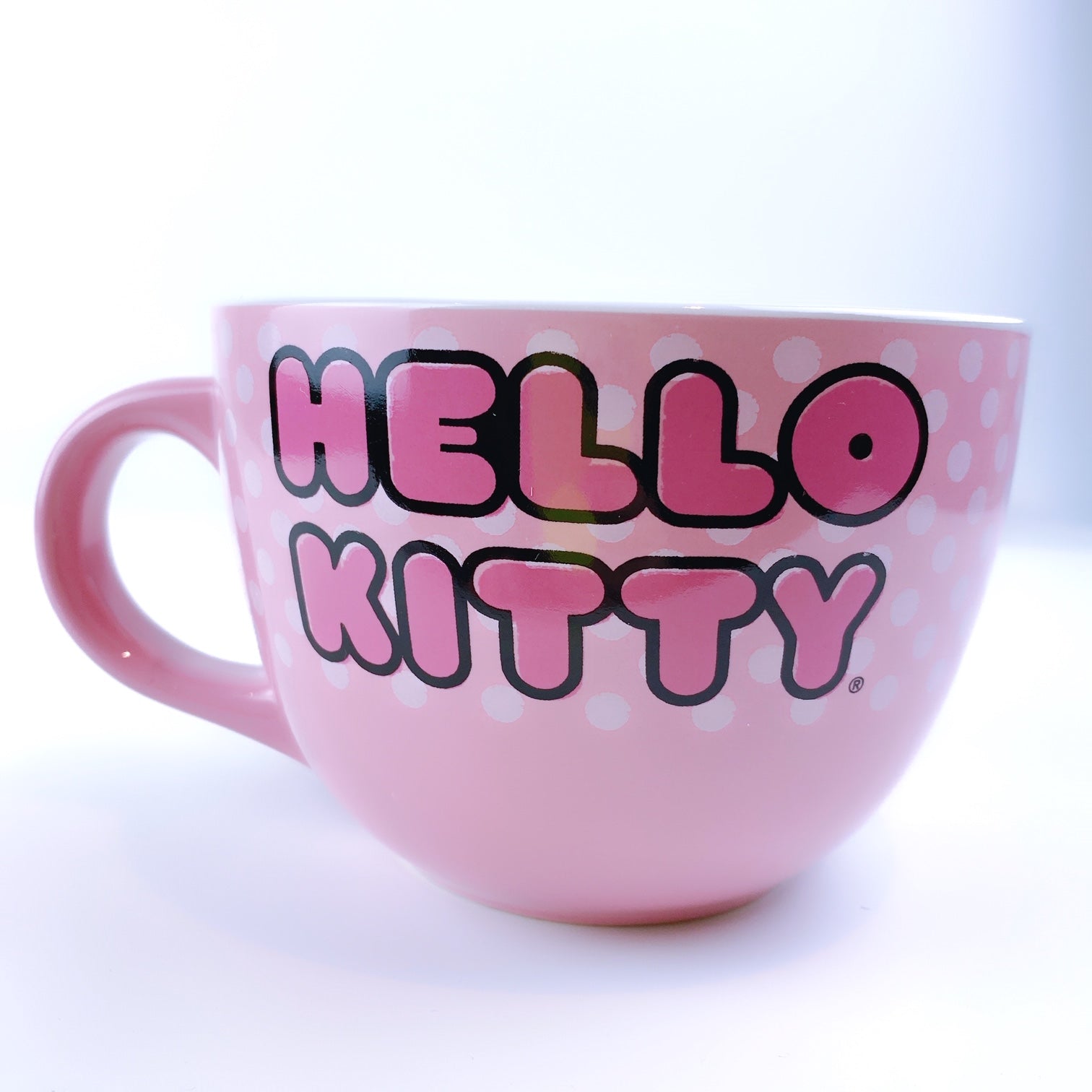 Hello Kitty 24oz Ceramic Soup Mug Pink