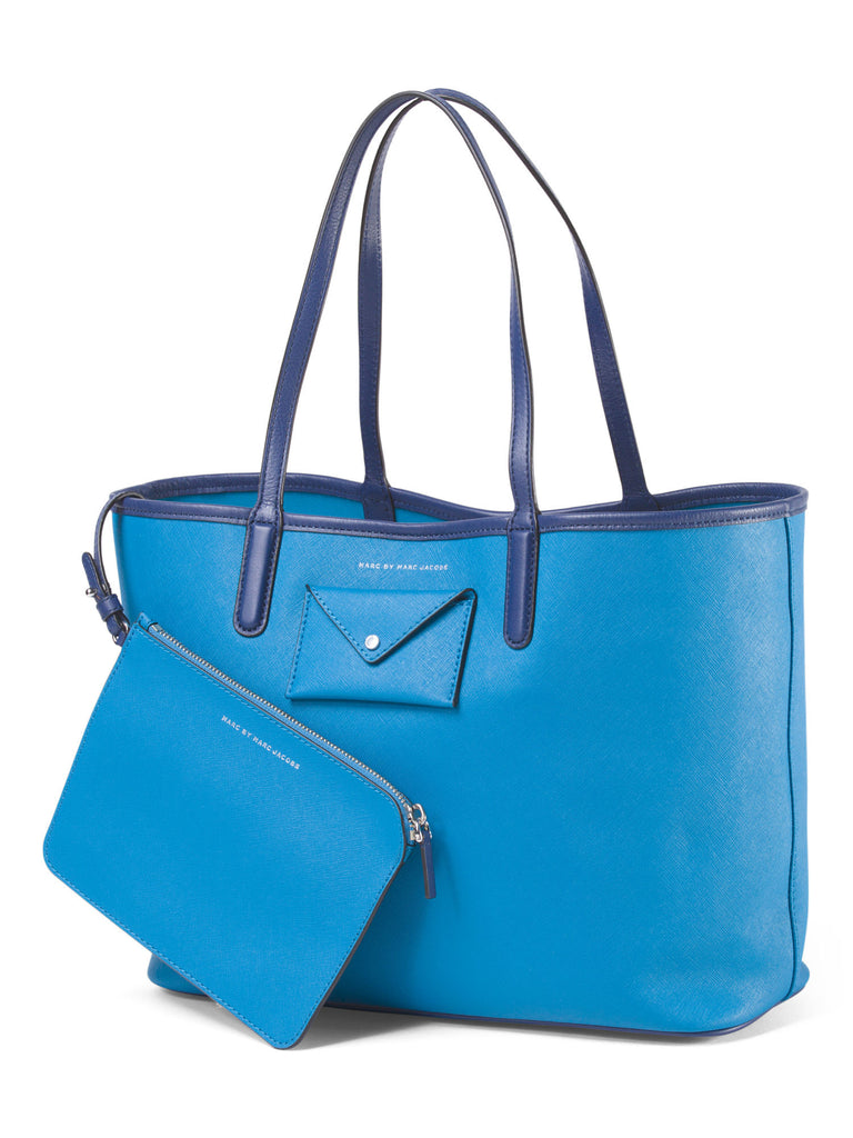 MARC BY MARC JACOBS Metropolitote Colorblock Tote - PitaPats.com